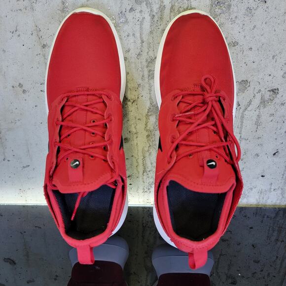 Nike Roshe Two Men’s Shoes - Gym Red/Black - Size 13 - Preowned, No Insoles - Picture 3 of 7